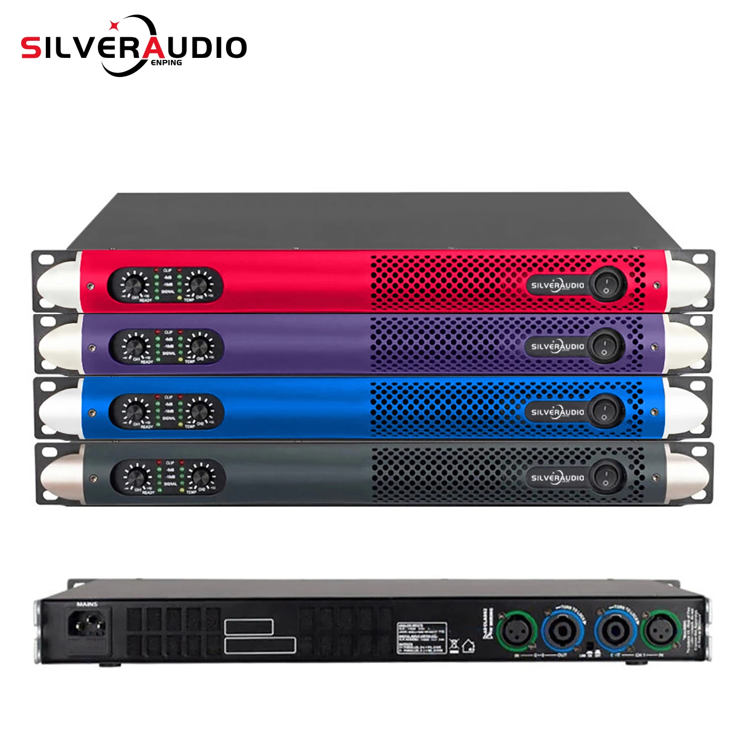 GAP-D1200 Professional 600W*2 power amp 2 channel audio high power amplifier for Disco outdoor concerts