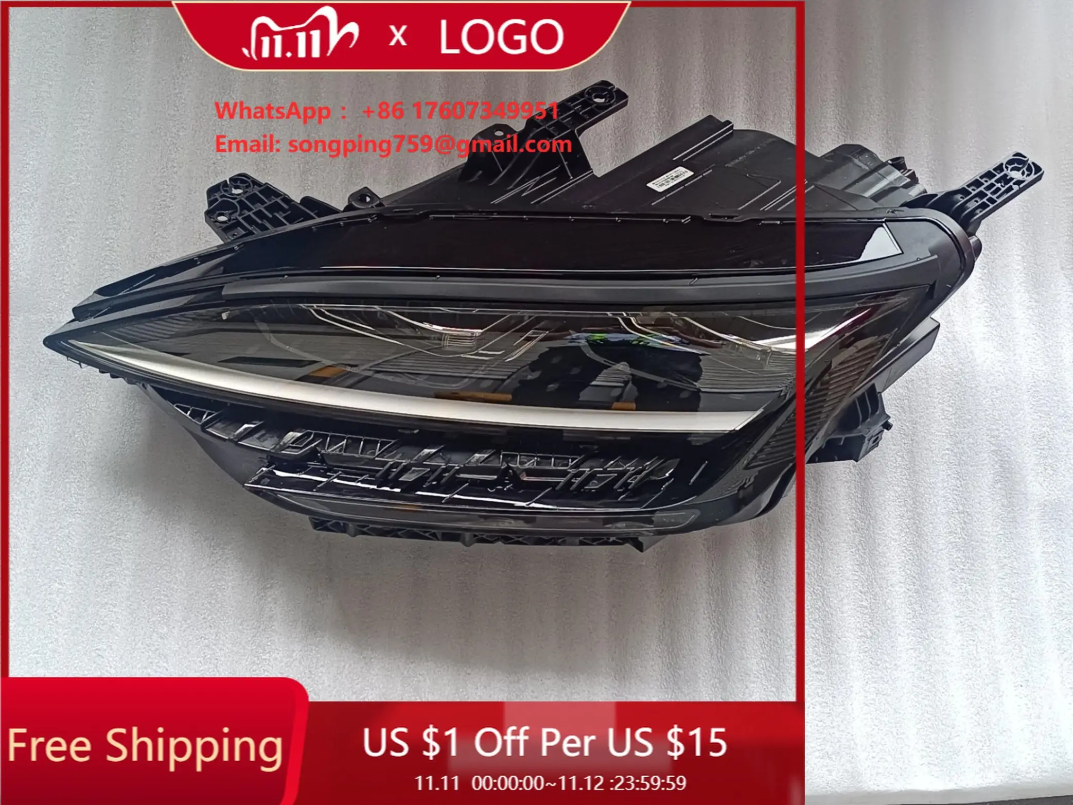 New Left Combination Headlamp Assembly for BYD SongPLUS EV 2025 Model DM-i Model SA3HW-4121010B