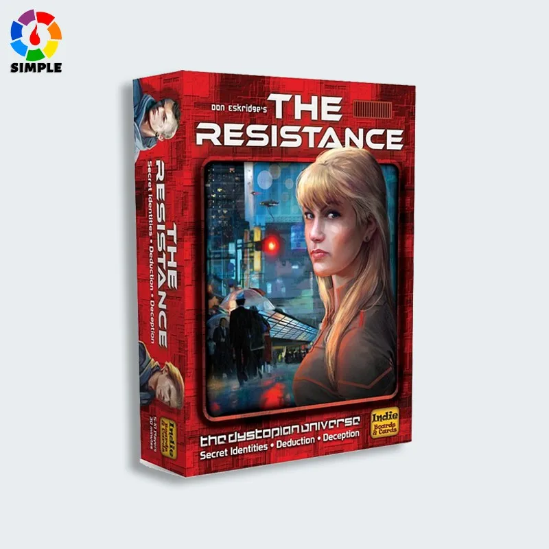 

English version The Resistance Avalon game for adult another COUP series board game playing cards