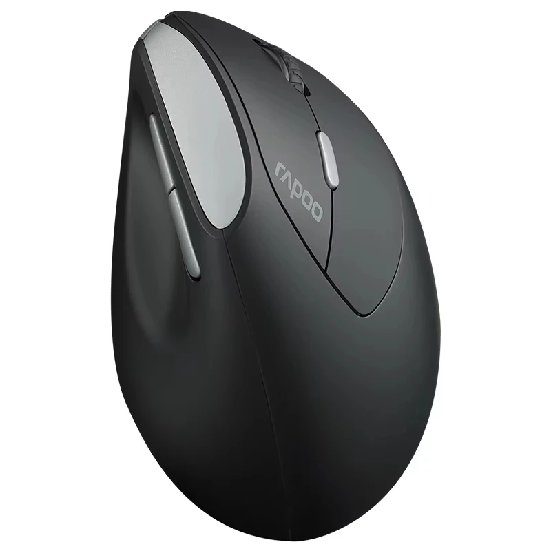 RAPOO MV20 Ergonomic Office Vertical Wireless Silent Mouse 6 Buttons 600/1200/1600 DPI Optical Mice For PC Laptop/Desktop