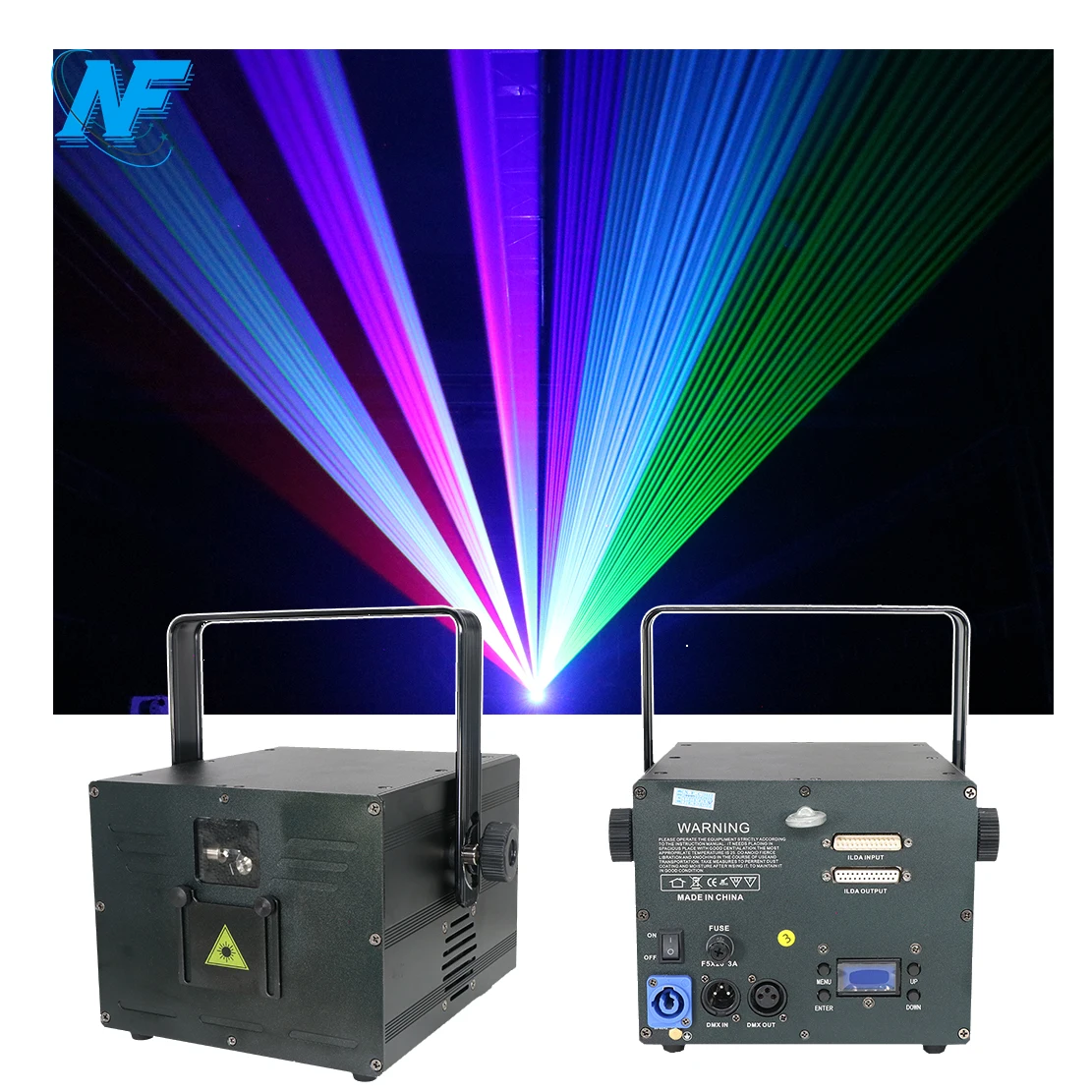 

NewFeel stage lights Dj equipment Disco Club Bar lights 5W high power RGB ILDA DMX512 control DDP shipping