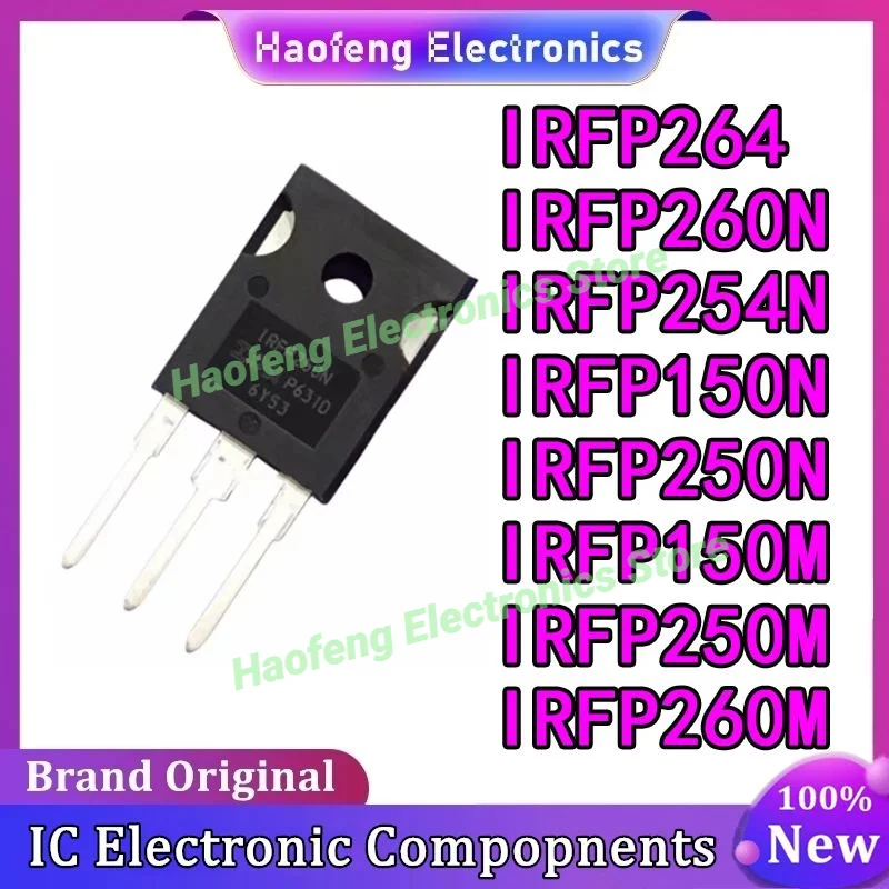 10 Buah IRFP264 IRFP260N IRFP254N IRFP150N IRFP250N IRFP150M IRFP250M IRFP260M TO-247 MOSFET Transistor Efek Medan