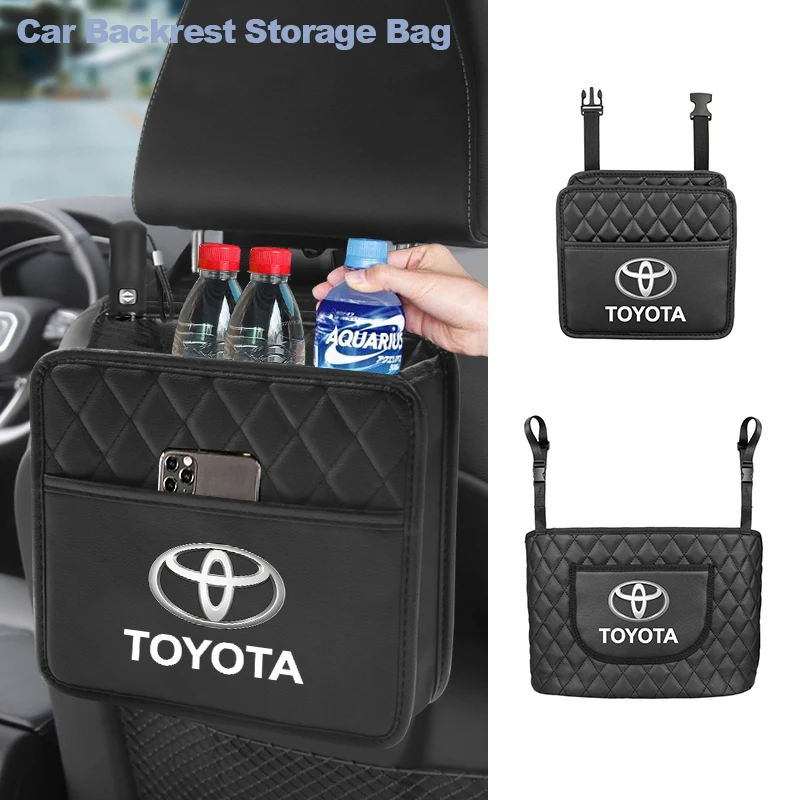 مقعد السيارة مسند الظهر تخزين تستيفها جيب لتويوتا TRD فورتشنر هايلاندر مارك-X ميراي هليكس بيكانتو سوبر GR يارس #1