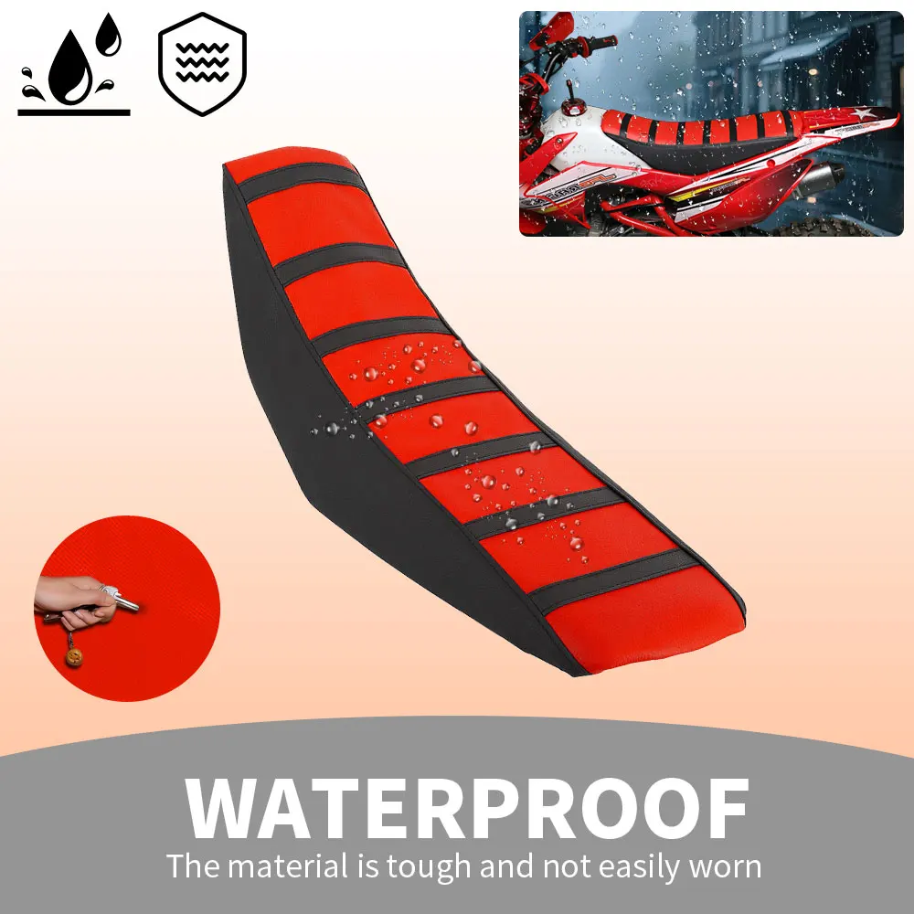 

Universal Motorcycle Seat Cover Rubber Fabric Waterproof For KTM Honda Yamaha Suzuki Kawasaki EXC SX YZF WRF CR KX KXF RM RMZ
