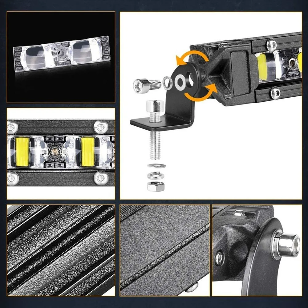 6D Ultra Strip LED Light Bar 8