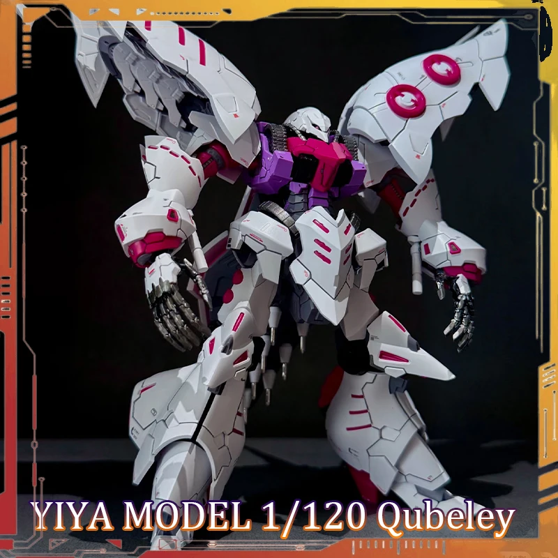

YIYA MODEL Qubeley Amx-004 Action Figure 1/120 Scale Assembly Model Haman Karn U.C.0087 Anime Figure Decor Birthday Gift