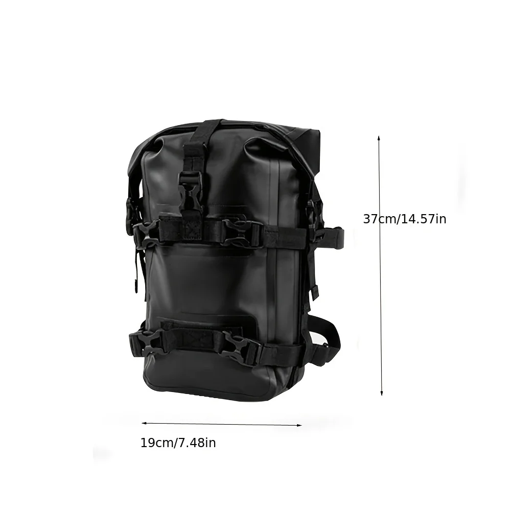 Universal Motorcycle Tank Side Bag/Front Load Saddle Bag Mounting Base Motorbike Fuel Tank Side Bag Hanging Base