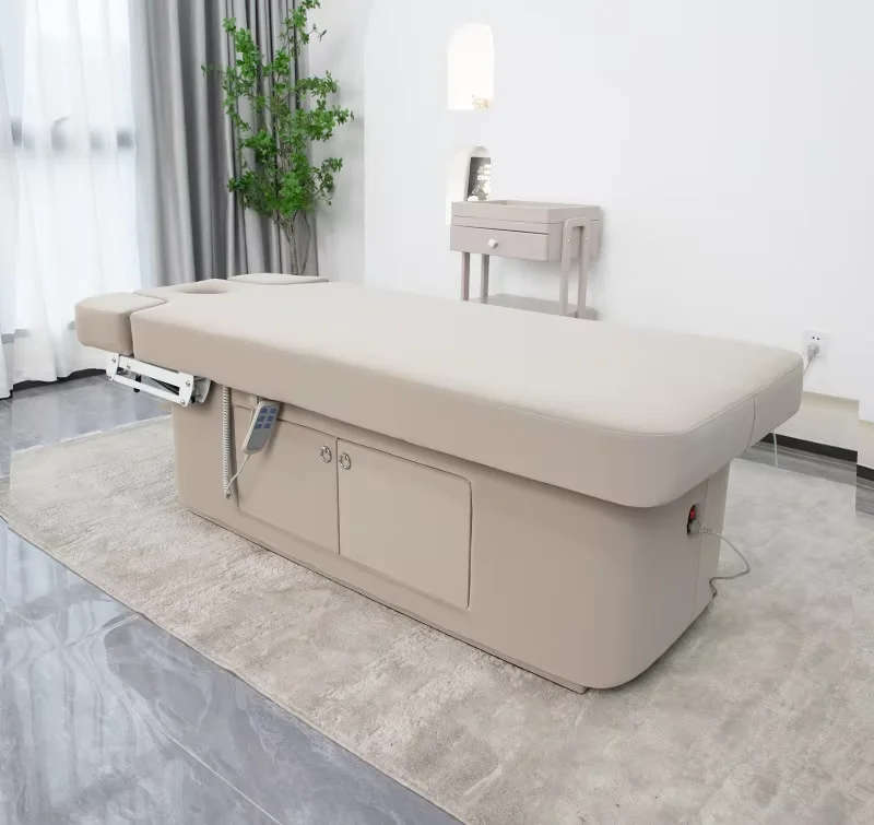 Electric Latex Massage Table Multi-functional Commercial Salon Furniture Modern Minimalist Spa Physiotherapy Tattoo Embroidery
