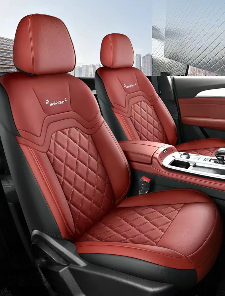 

Custom Fit Car Accessories Seat Covers Leather Specific for Jetour X90 PLUS with Front and Rear Full Set 5 Seats 7 Seats