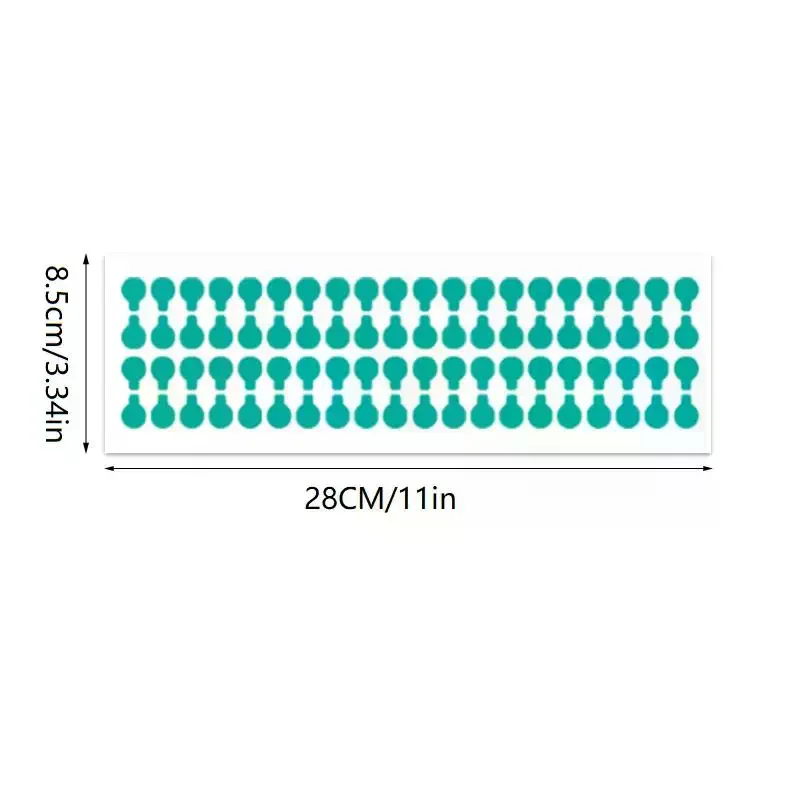 28/40/80/100pcs Protective Camera Sticker Dust Stickers High Temperature Tape For Phone Infrared Dot Matrix Protect Tool 7/12mm