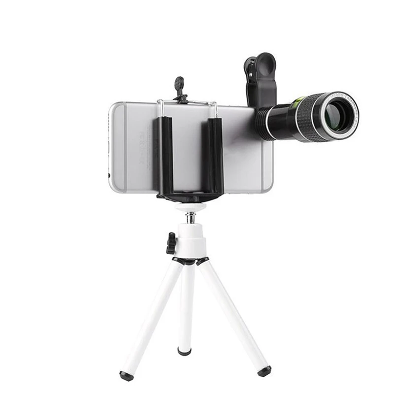 20x Zoom HD Universal Smartphone Cámara óptica Teleobjetivo Clip Telescopio Lente