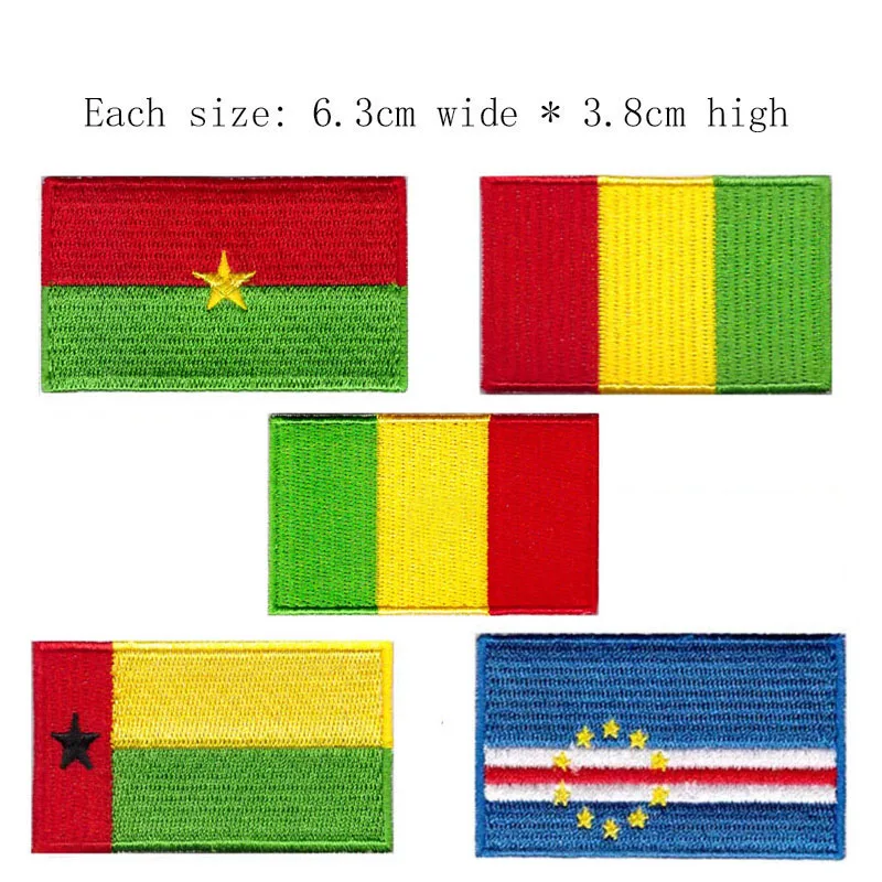 مالطا علم الدولة شارة مطرّزة 6.3 سنتيمتر واسعة الحديد على خياطة على دعم/الحرف اليدوية/زين/قطع ساخن #2