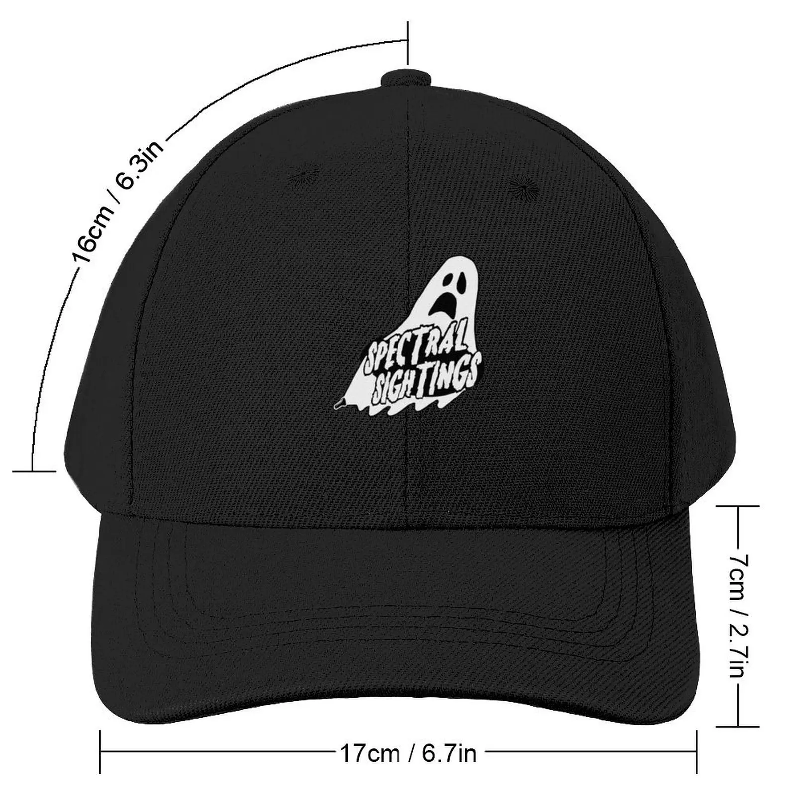 Spectral Sightings Baseball Cap Rave fishing hat Beach Christmas Hat Mens Tennis Women's