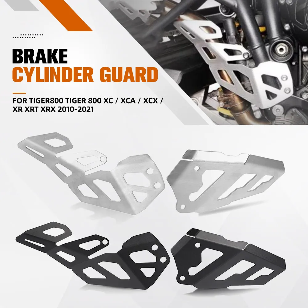 

For Tiger800 Tiger 800 XC / XCA / XCX / XR XRt XRx 2010-2021 Rear Brake Master Cylinder Heel Protective Cover Guard Right left