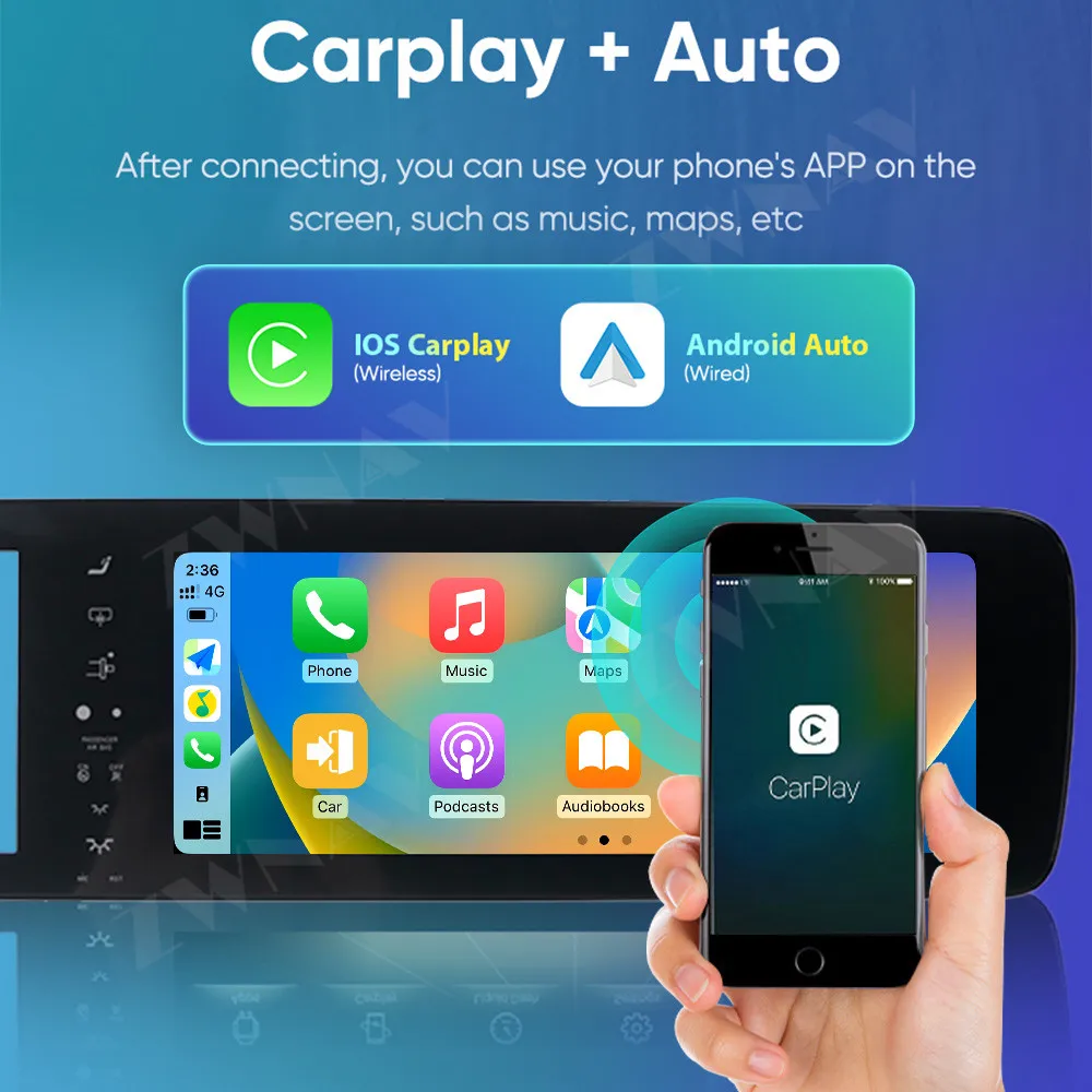 HD Touch Screen For Mercedes-Benz W222 2014-2017 NTG5.0 Car Radio Stereo GPS Navigation Multimedia Carplay Android 14 Head Unit