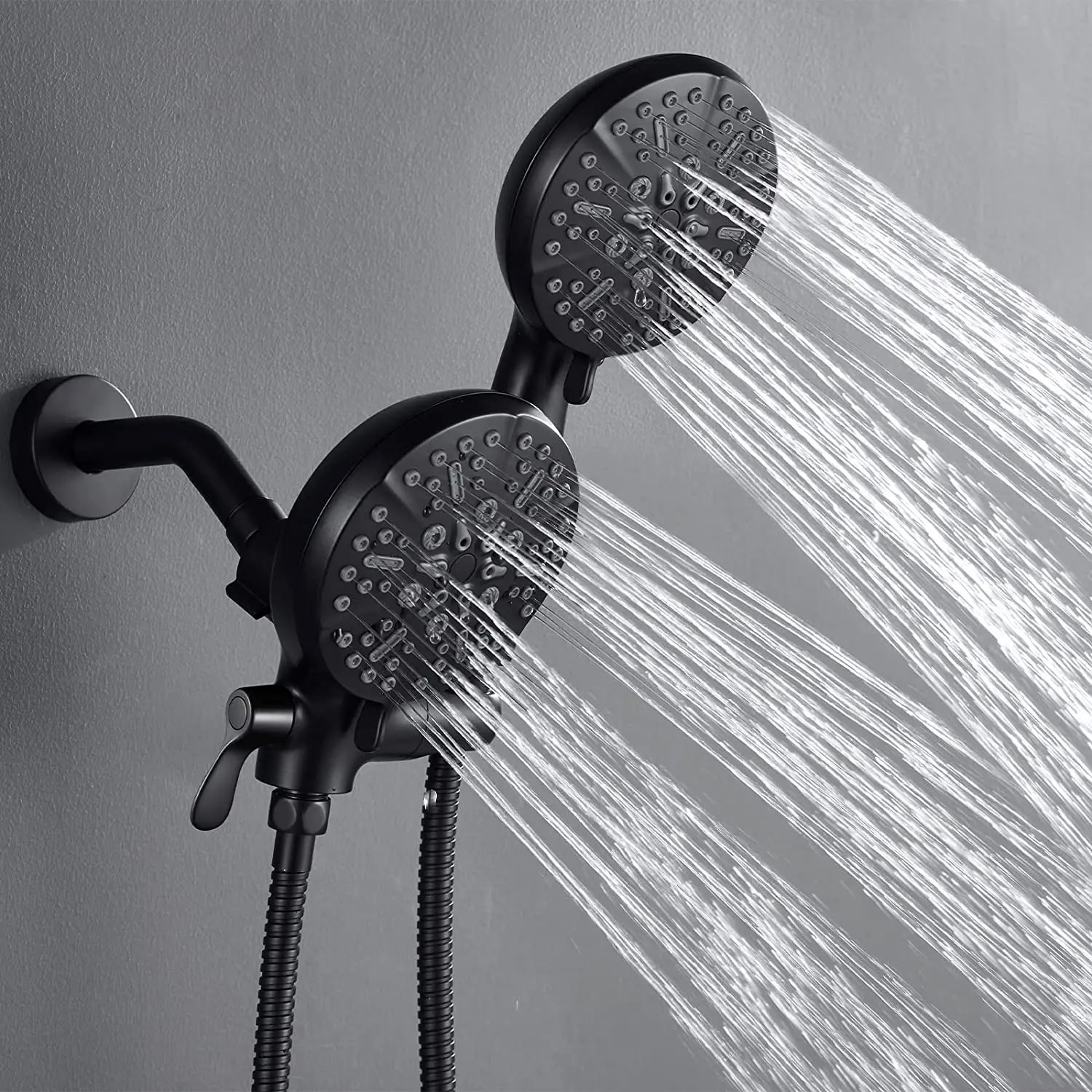 Imagem -02 - Top Qualidade Handheld Shower Conjunto de Combinação de Chuva Chuveiro 3-way Chuva Dupla e Handheld Shower Head Combinação com Conjunto de Mangueira