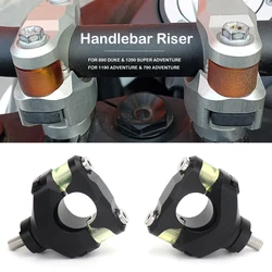 28mm Handlebar Risers Mounting Bar Adjustable Progressive Handlebar Damping For 690 Duke 790 Adv 1190 ADV 1290 Super Adventure