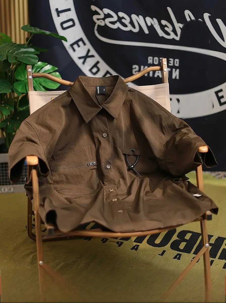 

Мужская летняя повседневная одежда в стиле ретро-джинсовый кэжуал, свободного кроя, водостойкая, дышащая, от бренда Fashion Brand