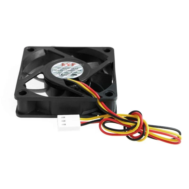 6cm High 12V 3Pin for Case System Sleeve Cooling Fan 60