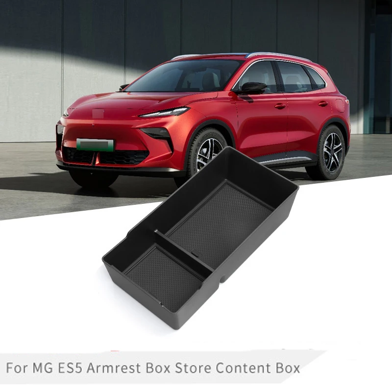 

For MG ES5 2025 Armrest Box Car Interior Accessories Storage Organizer Case Center Console Lower Storage Box
