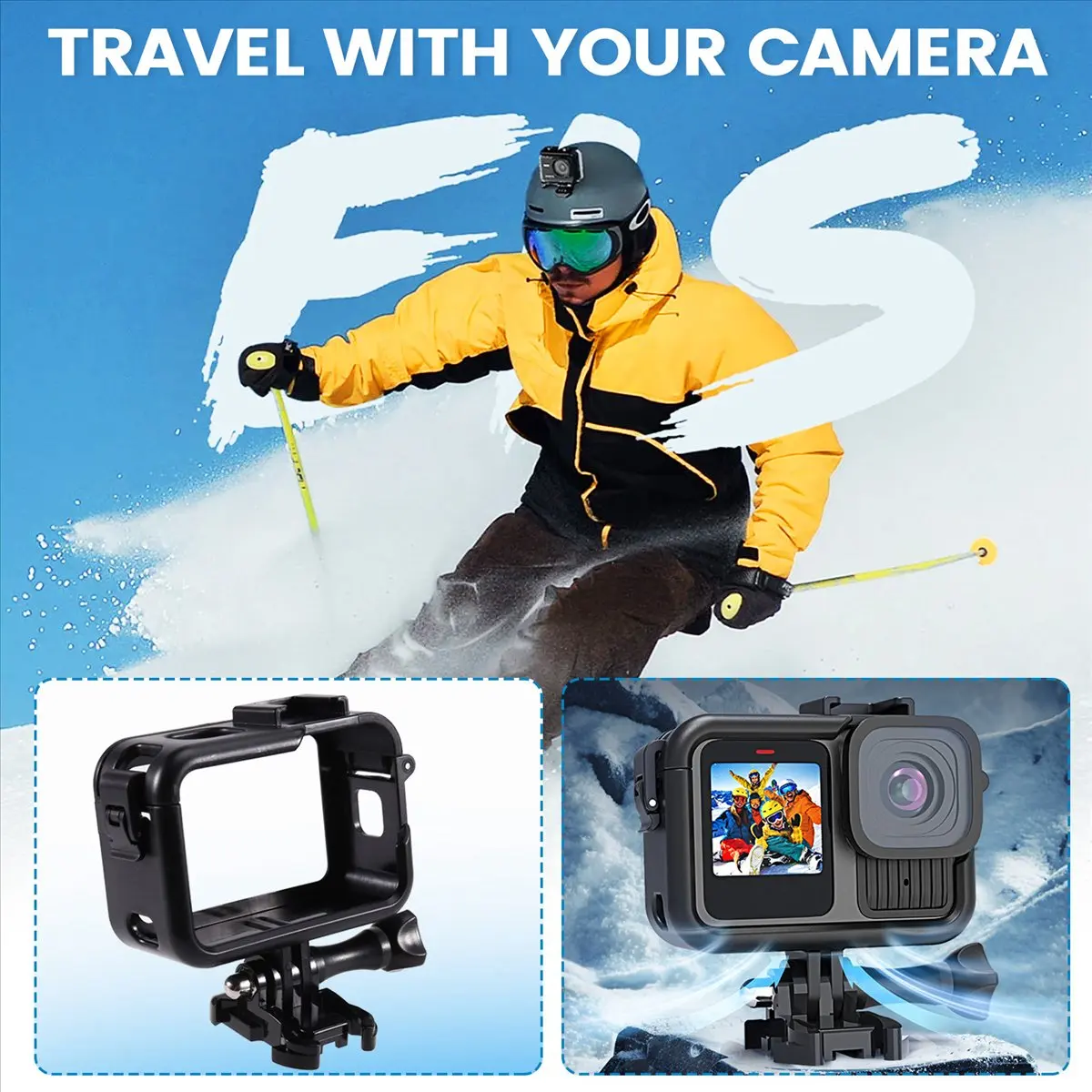 Frame Housing Case Mount Battery Side Cover for 13 12 11 10 9 Plastic Protective Cage Frame Accessories