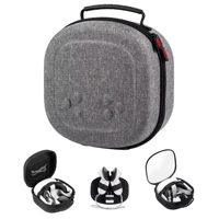 Estuche de transporte para Meta Quest 3S/Quest 3, estuche de viaje rígido compatible con correa para la cabeza original, controladores y estuche de accesorios