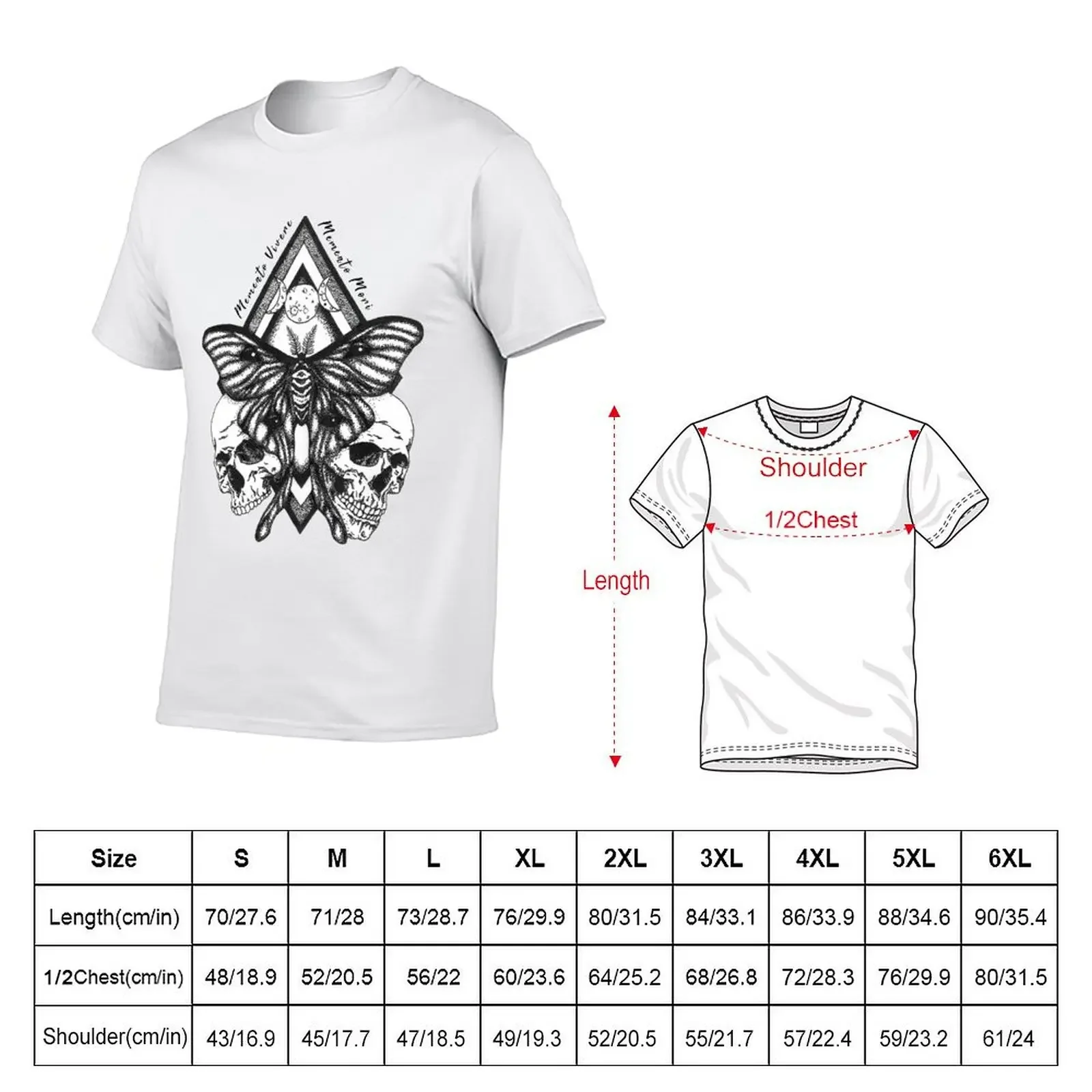 Memento Vivere, Memento Mori T-Shirt basketball graphic tees summer top sports fans Short sleeve tee mens t shirts