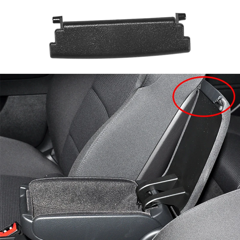 Car Armrest Latch Clip Center Console Cover Storage Box For Audi A3 8P 2003-2012 Car Interior Accessories