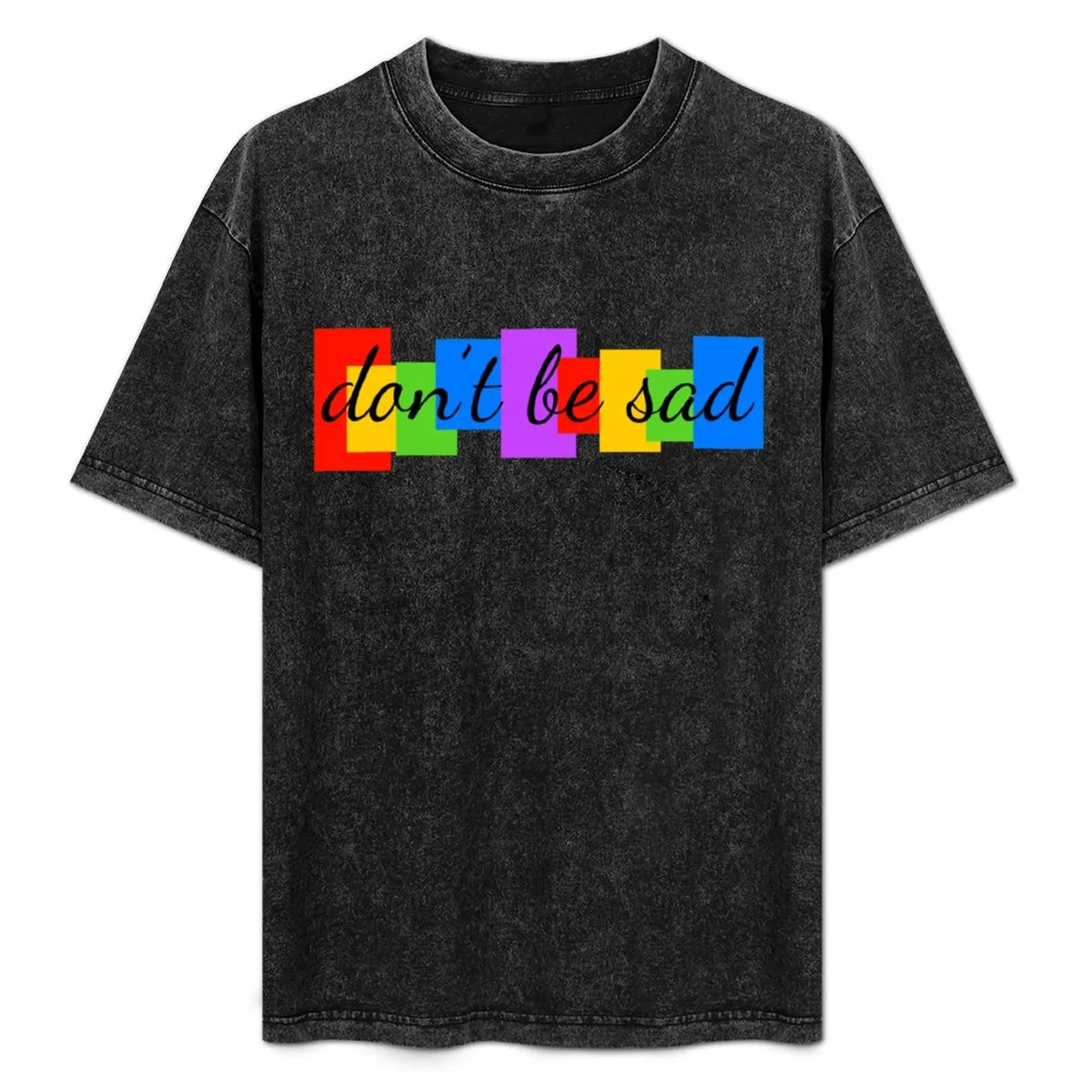 

Не грусти - футболка Scotty Sire больших размеров, свободный крой, с короткими рукавами