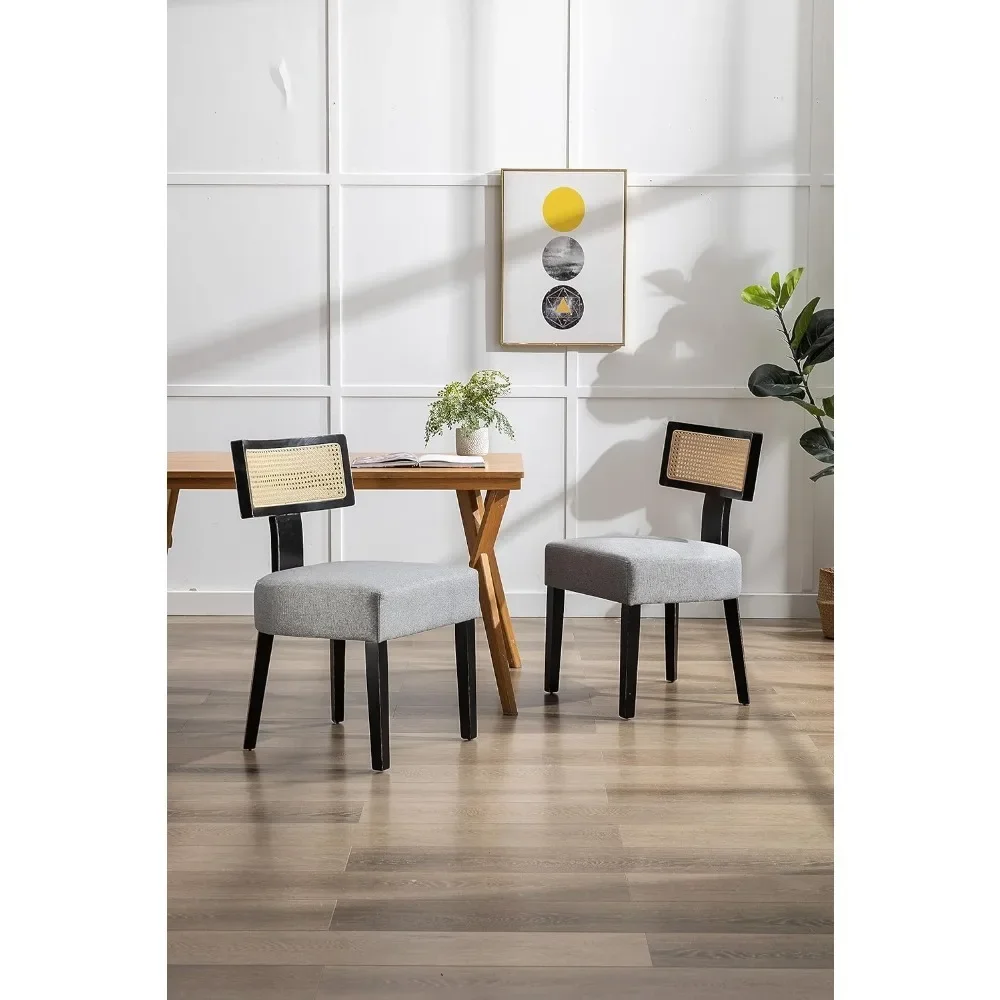 Wood Frame Armchair, Modern Leisure Accent Chair Lounge Chair,  for Living Room Bedroom Balcony Studio