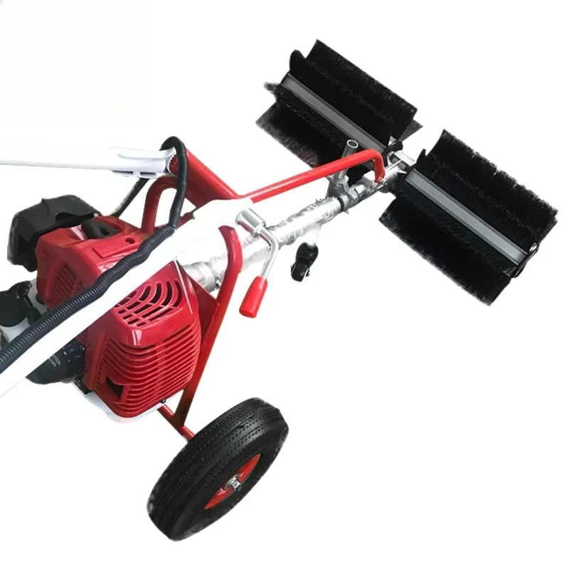 Handheld two-stroke engine Sweeper Artificial grass brush Combing machine