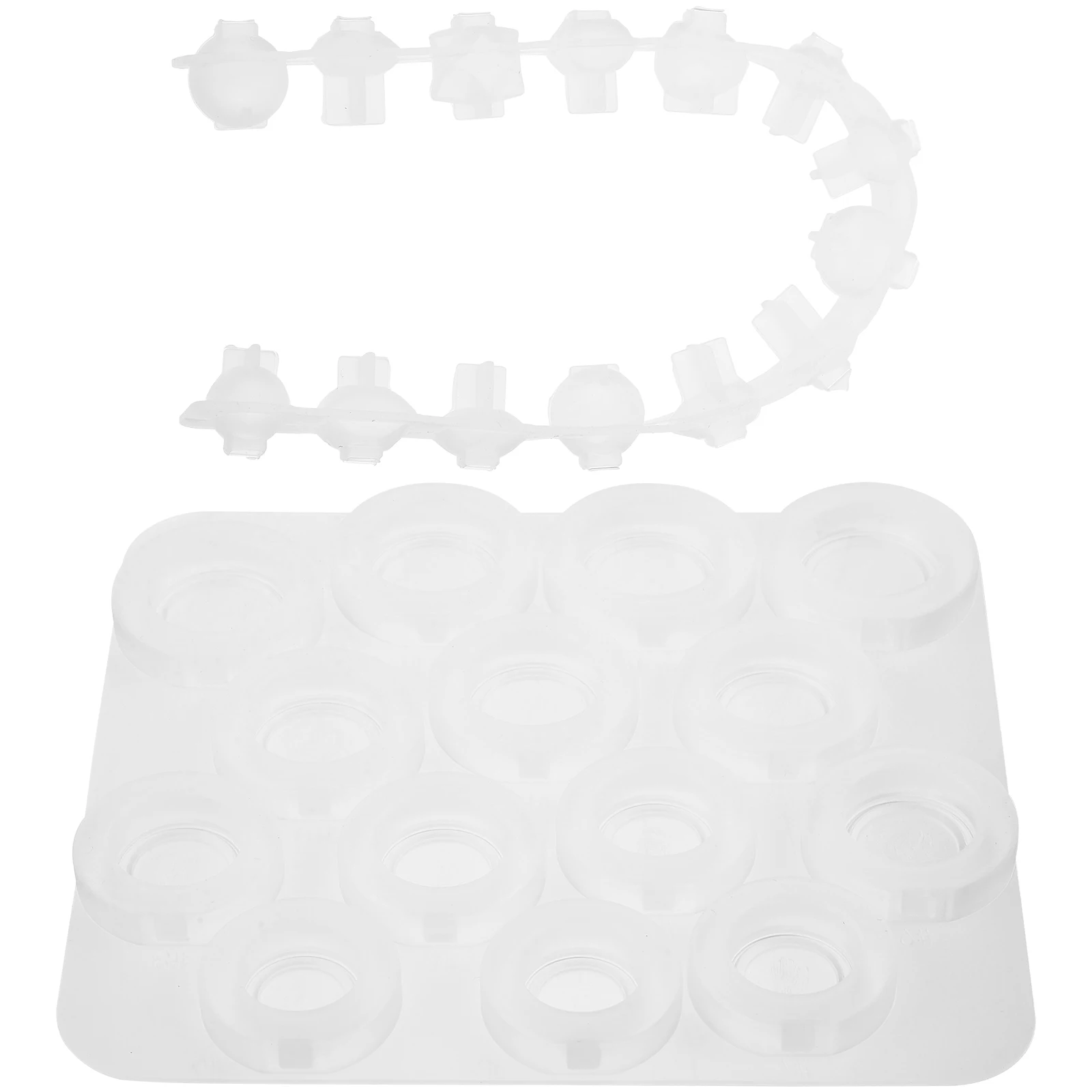 

Gem Ring Mold Resin Moulds Silicone Jewelry Casting Craft Molds for Crafts Tray