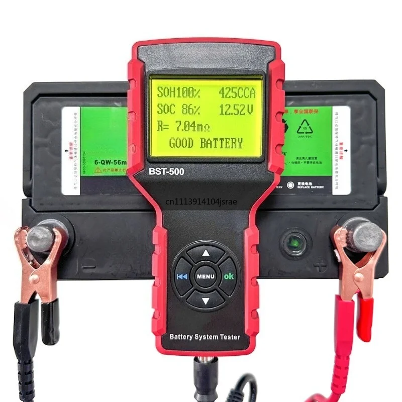 BST500 Car Battery Tester Multifunctional Automotive Battery Analyzer Vehicle Storage Battery Diagnostic Detector