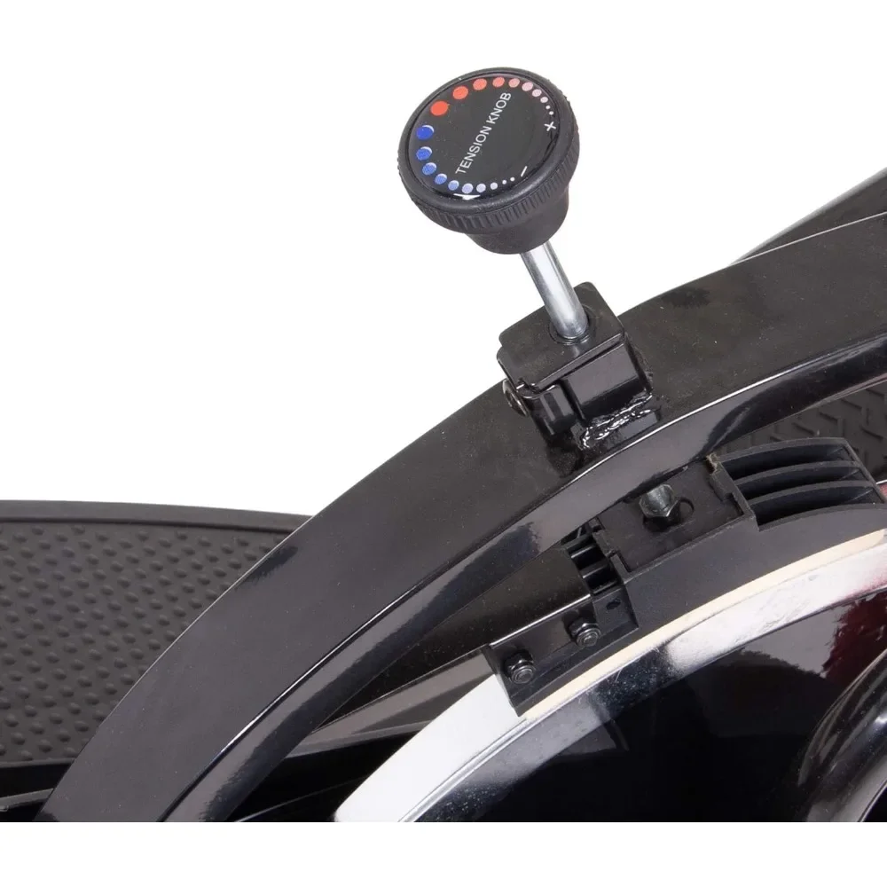 %a 3 in 1 Exercise Machine, Elliptical with Seat Back Cushion, Upright Cycling, and Reclined Bike Modes view 6