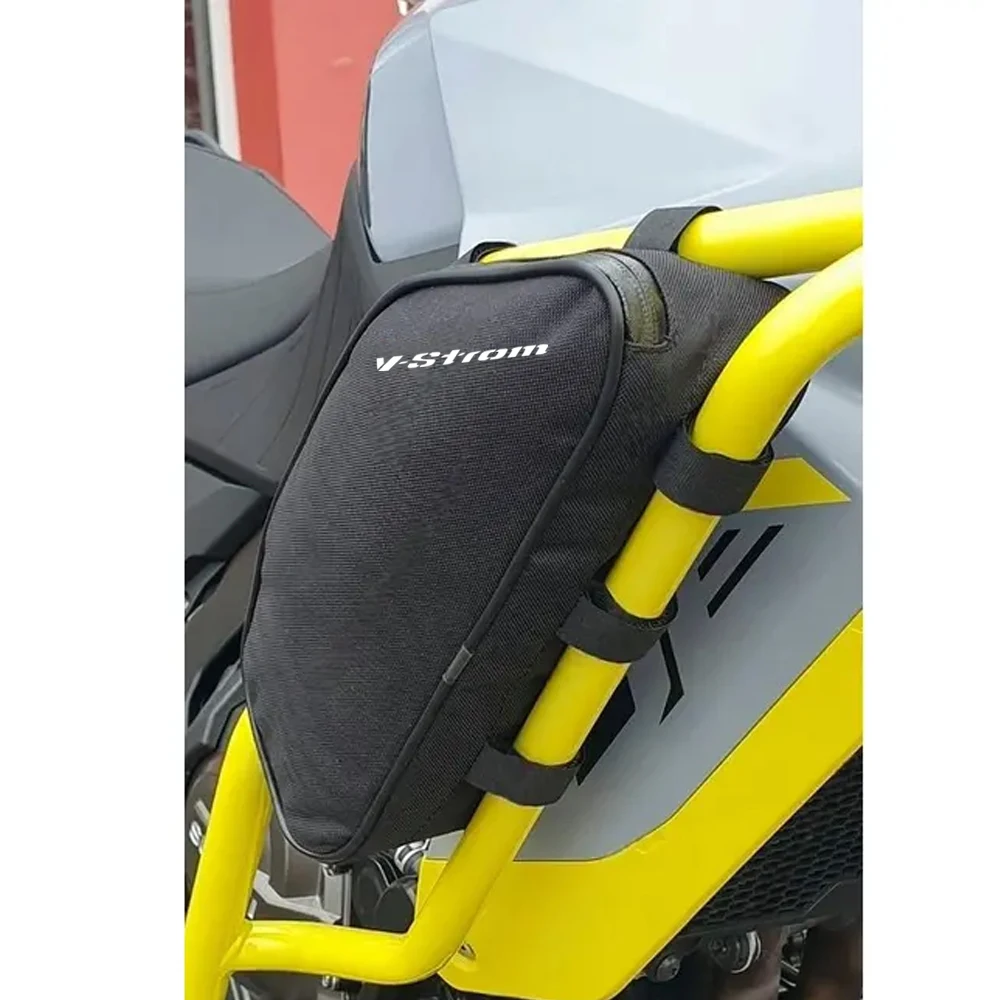 800 DE 2023-2024 Motorcycle Original Bumper Repair Tool Placement Bag Frame Crash Bars Waterproof Bag FOR SUZUKI V-STROM 800 DE