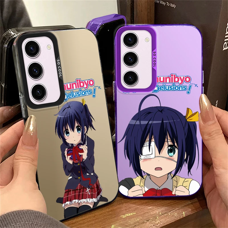

Love Chunibyo Other Delusions For Samsung Galaxy S24 S23 S22 S21 S20 FE Ultra Plus Lite 5G Fashion Colorful Silver Phone Case