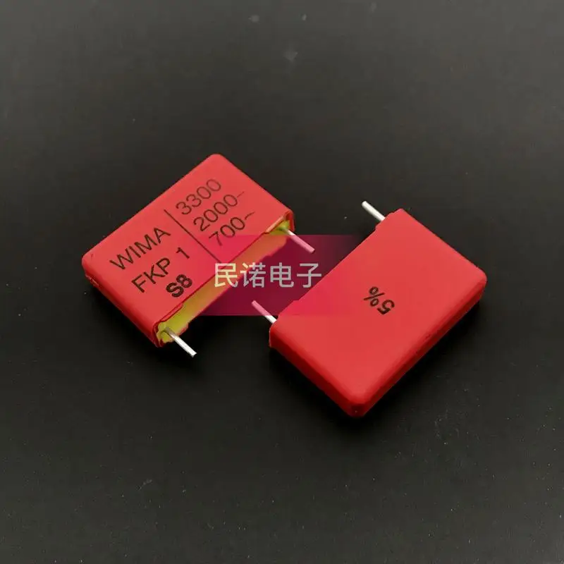 

2/5/10/20pcs German WIMA Film Capacitor FKP1 2000V 0.0033UF 332 3300PF Pitch 22.5mm Audio passive capacitor