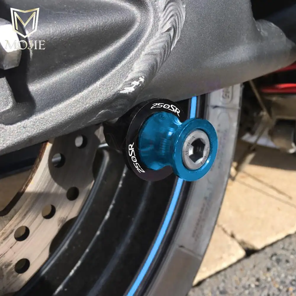 For CF MOTO 250SR 250 SR 250NK 2020 2021 2022 2023 Motorcycle CNC Swingarm Sliders Spools Stand Screws CFMOTO 10MM Accessories
