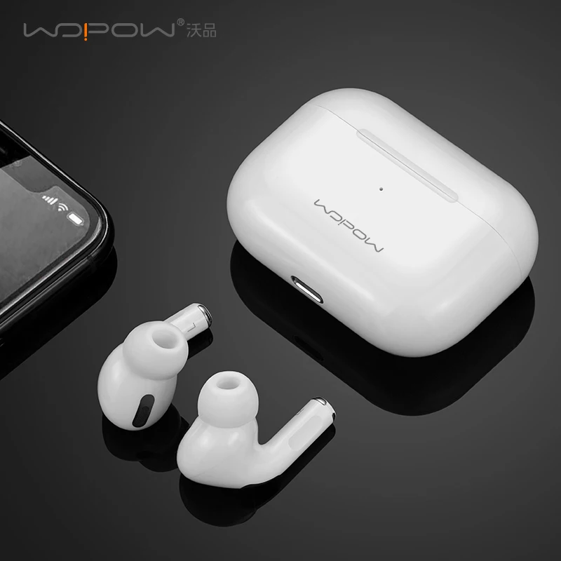 WOPOW MAX07 Bluetooth 5.0 IOS and Android Devices with Long Battery Life and HIFi Level Sound Quality in Ear Bluetooth Earphones