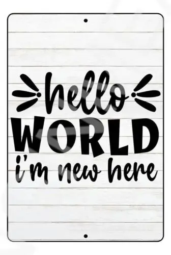 Hello World I