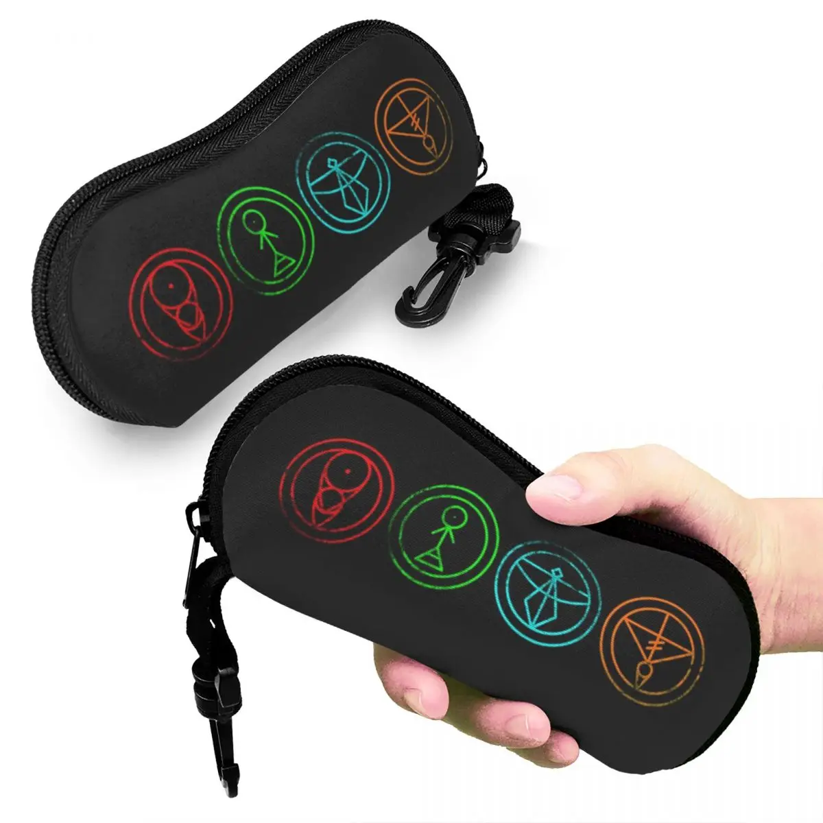 

Distress Owl House- Limited Edition Perfect Gift Shell Glasses Case Protector Sunglasses Box Women Men Soft Eyeglasses Bag Pouch