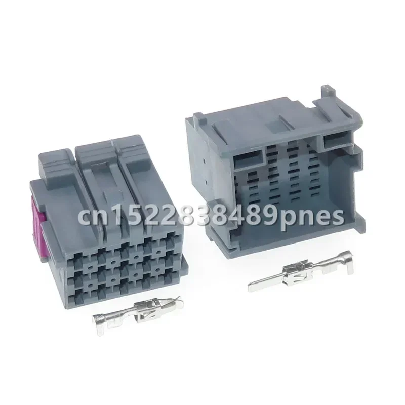 15 Pole 1-967628-6 Grey Car Wiring Harness Connector Automobile Modification Socket Parts Auto Unsealed Plug 1-967623-6 1-967628