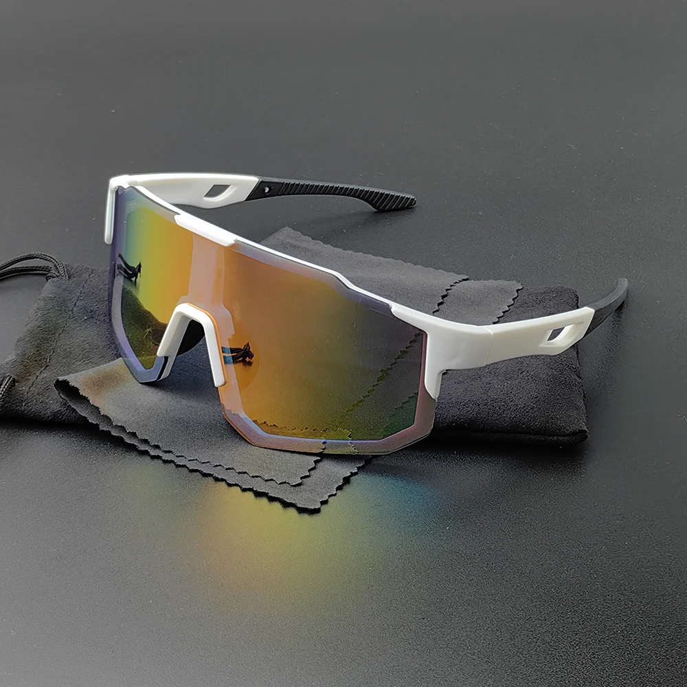 Lunettes de soleil de cyclisme pour hommes et femmes, lunettes de course en plein air, VTT, pêche, lunettes de vélo de route, lunettes de vélo pour