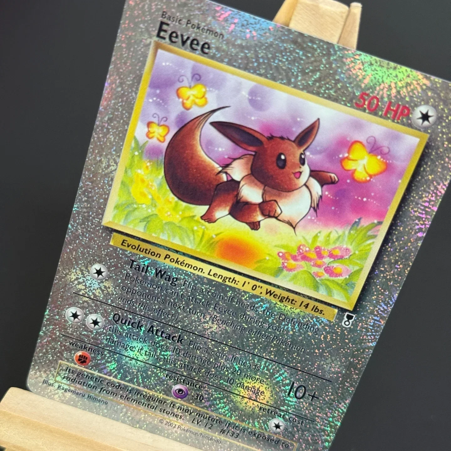 TCG English Eevee Collection Card 2002 Legendary Collection #74 74/110 Reverse Holo Card Diy Proxy