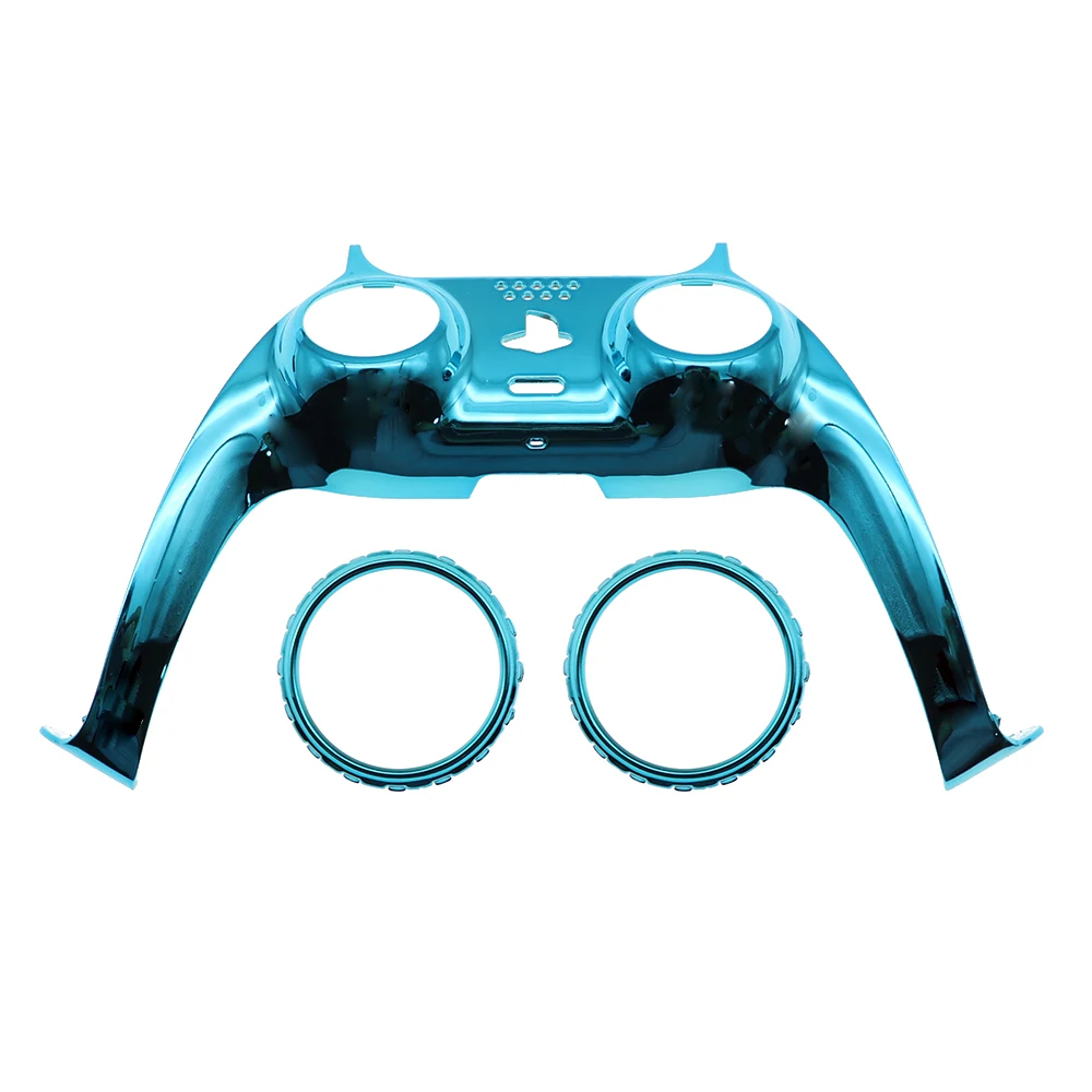 2Set Gamepad مقبض شريط زخرفي لوحدة تحكم PS5 مع عصا التحكم زر عصا حلقات مساعدة للبلاي ستيشن 5