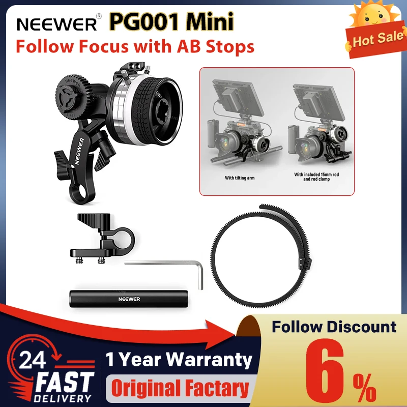 NEEWER PG001: La Solución Compacta y Precisa para el Enfoque Automático en Cineastas Independientes