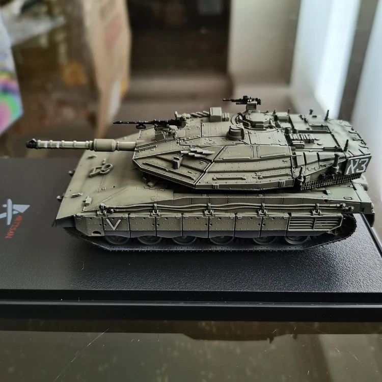 

1: 72 AS Israeli Merkav Mk4 main battle tank (explosion-proof curtain version) static finished model