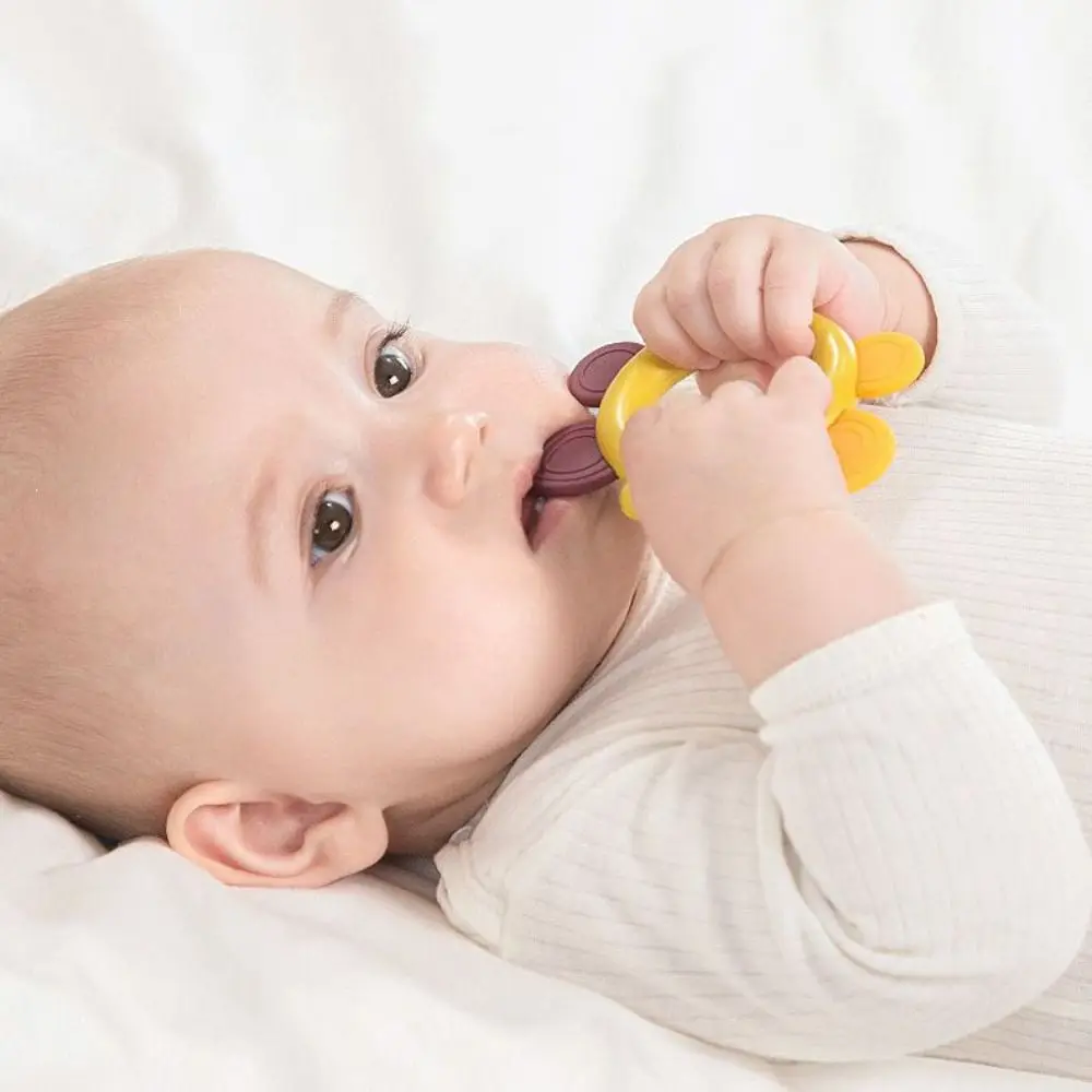 Educational Baby Hand Rattle Toys Rattle Sound Sensory Development Newborn Rattles Grip Training Plastic Baby Teething Toys