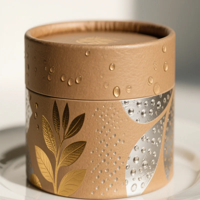 

Printed Toolbox Hot Stamping Custom Craft Perfume Gift Packaging Boxes Customized Paper Cardboard Cans Tubes