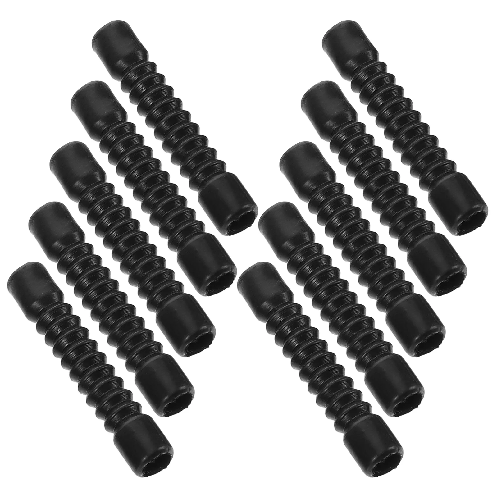 

10Pcs Motorcycle Brake Throttle Cable Rubber Covers 45x6mm Universal Fit Dirt Dust Protection Noodle Rubber Bumper Pads